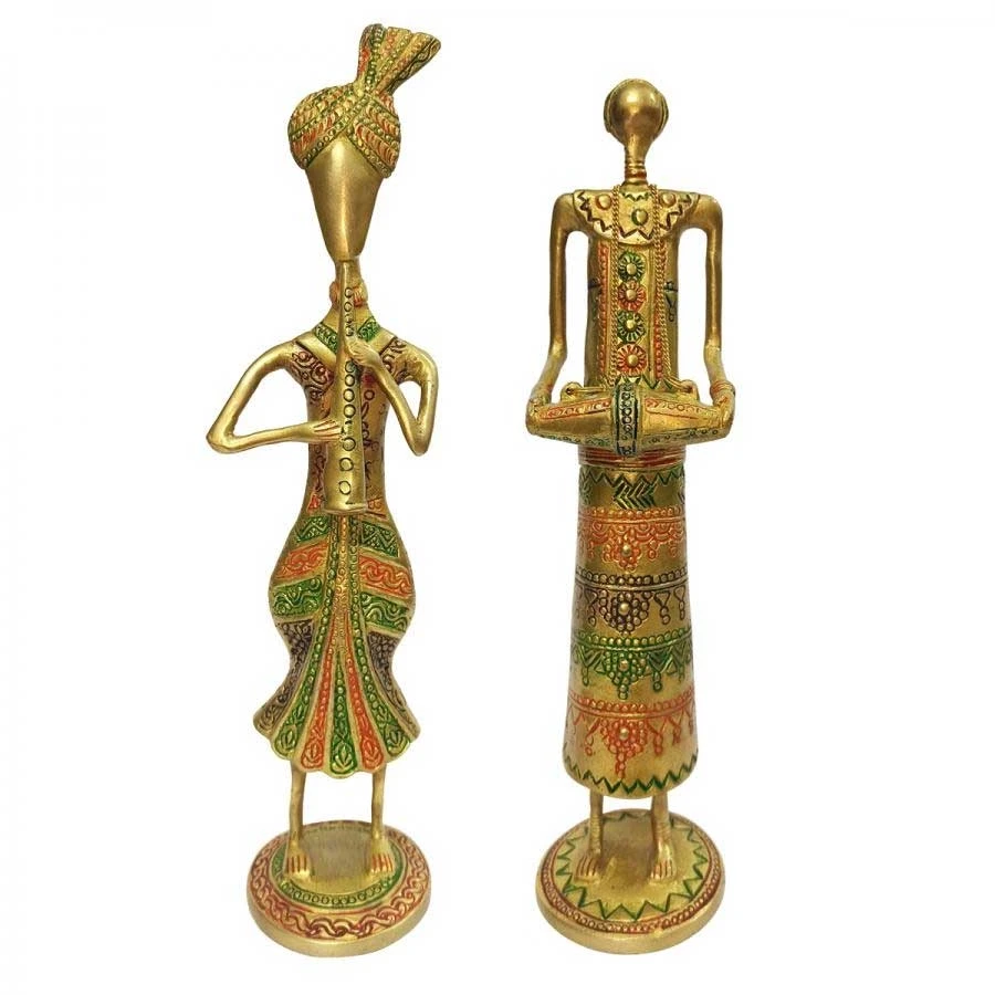 BRASS MUSICIAN COUPLE