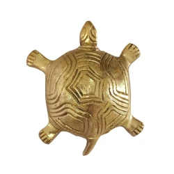 BRASS TURTLE PLATE