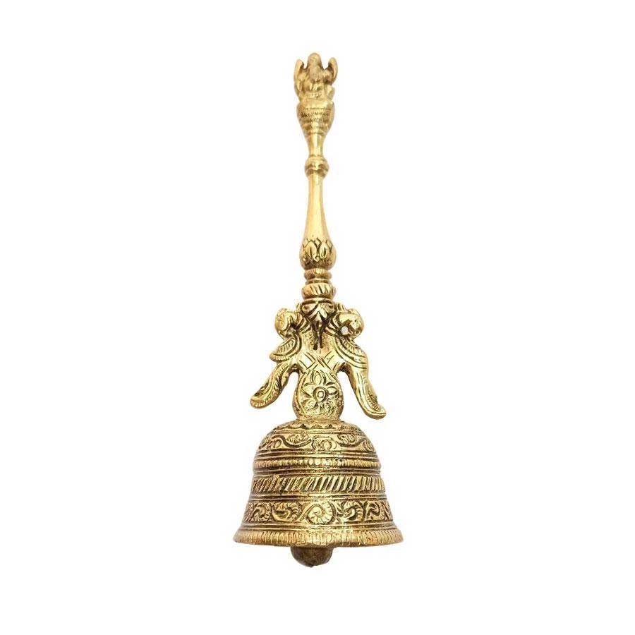 BRASS HAND BELL 8"