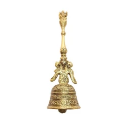 BRASS HAND BELL 8"