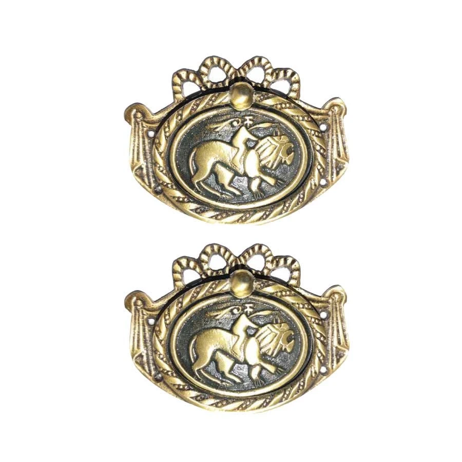 BRASS DRAWER PULL HANDLE 3"