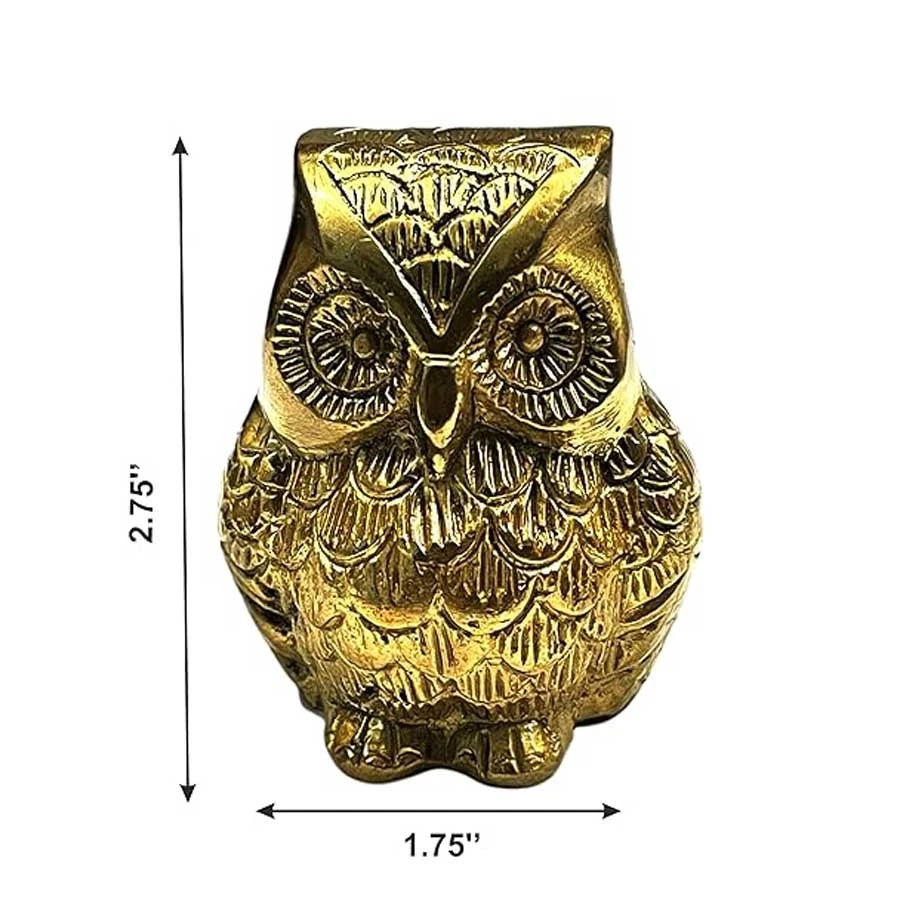 ASMITA CREATIONS Brass Owl