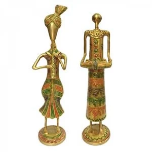 BRASS MUSICIAN COUPLE