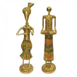 BRASS MUSICIAN COUPLE