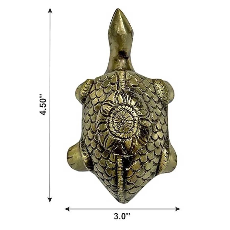 ASMITA CREATIONS Brass Turtle