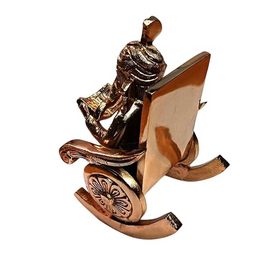 ASMITA CREATIONS Brass Ganesha Idol