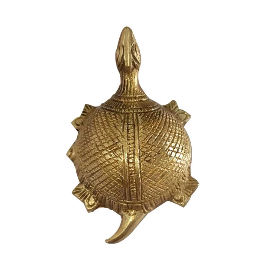 BRASS TURTLE LONG NECK