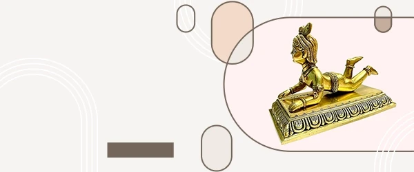 Big Brass Laddu Gopal