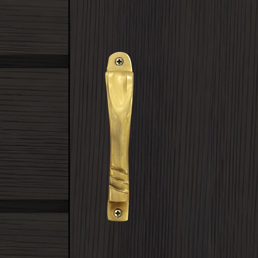 6" 2 Piece Brass Cabinet Handle CH-026 | Brass Antique Handle | Brass Antique Drawer Handle | Brass Antique Window Handle