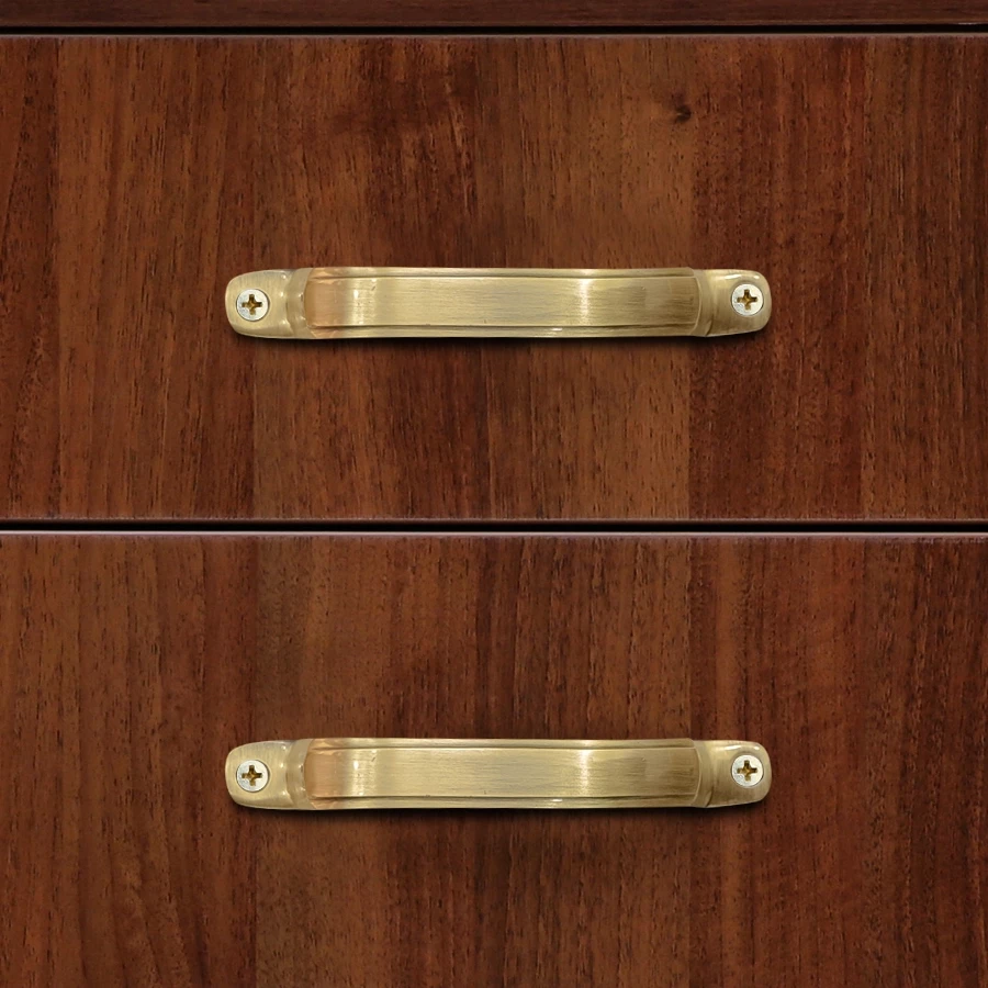 5" 2 Piece Brass Cabinet Handle CH-029 | Brass Antique Handle | Brass Antique Drawer Handle |Antique Finish Handle | Brass Antique Window Handle
