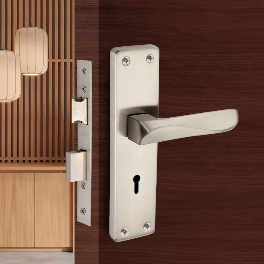8" Iron Mortise lock IML-101 |Iron 6 Lever Mortise Lock | Iron Heavy Duty 3 Key Mortise Door Lock |