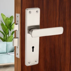8" Iron Mortise lock IML-102 | Heavy Duty Mortise Door Lock for Bedroom | Iron 6 Lever Mortise Lock | Iron Heavy Duty 3 Key Mortise Door Lock |