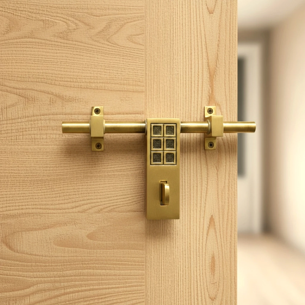 10" X 16mm Door Aldrop AL-023 | Premium Brass Aldrop for Main Door | Solid Brass Door Aldrop | Wooden Door Fitting | Aldrop | Kunda | Tadi | Pack Of 1