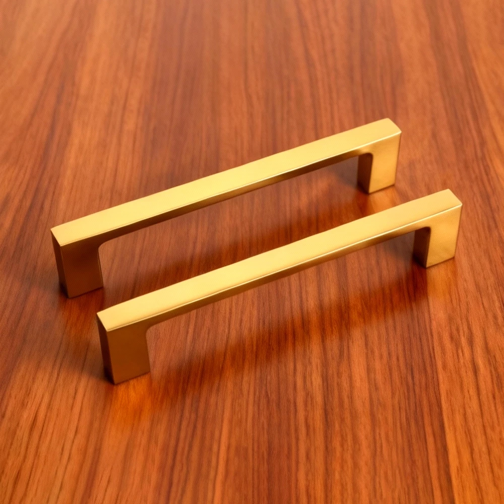 12" Brass Pull Handle PH-016 | Solid Brass Pull Handle | Door Pull Handle |Gold Finish Brass Pull Handle | Royal Pull Handle | Pack OF 2