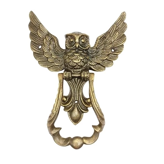 Cast Iron Owl Door Knocker DK - 010 | Iron Door Knocker | Antique Door Knocker |