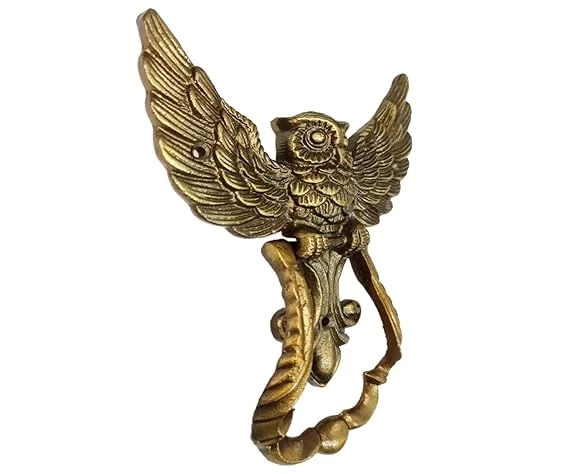 Cast Iron Owl Door Knocker DK - 010 | Iron Door Knocker | Antique Door Knocker |