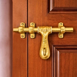 8" X 16mm Brass Aldrop AL- 004 | Brass Antique Finish Aldrop |Brass Arla | Brass Kunda | Brass Single Door Aldrop